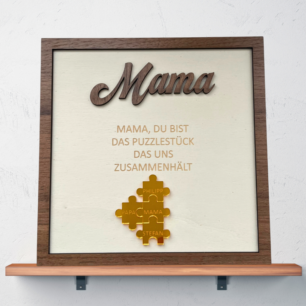 Personalisiertes Geschenk für Mama