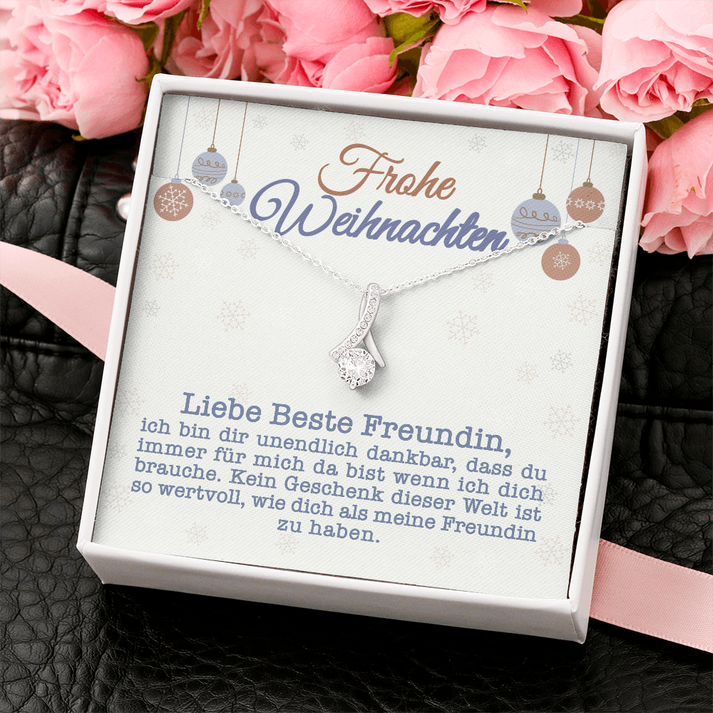 "An meine Beste Freundin" - Weihnachtsgeschenk
