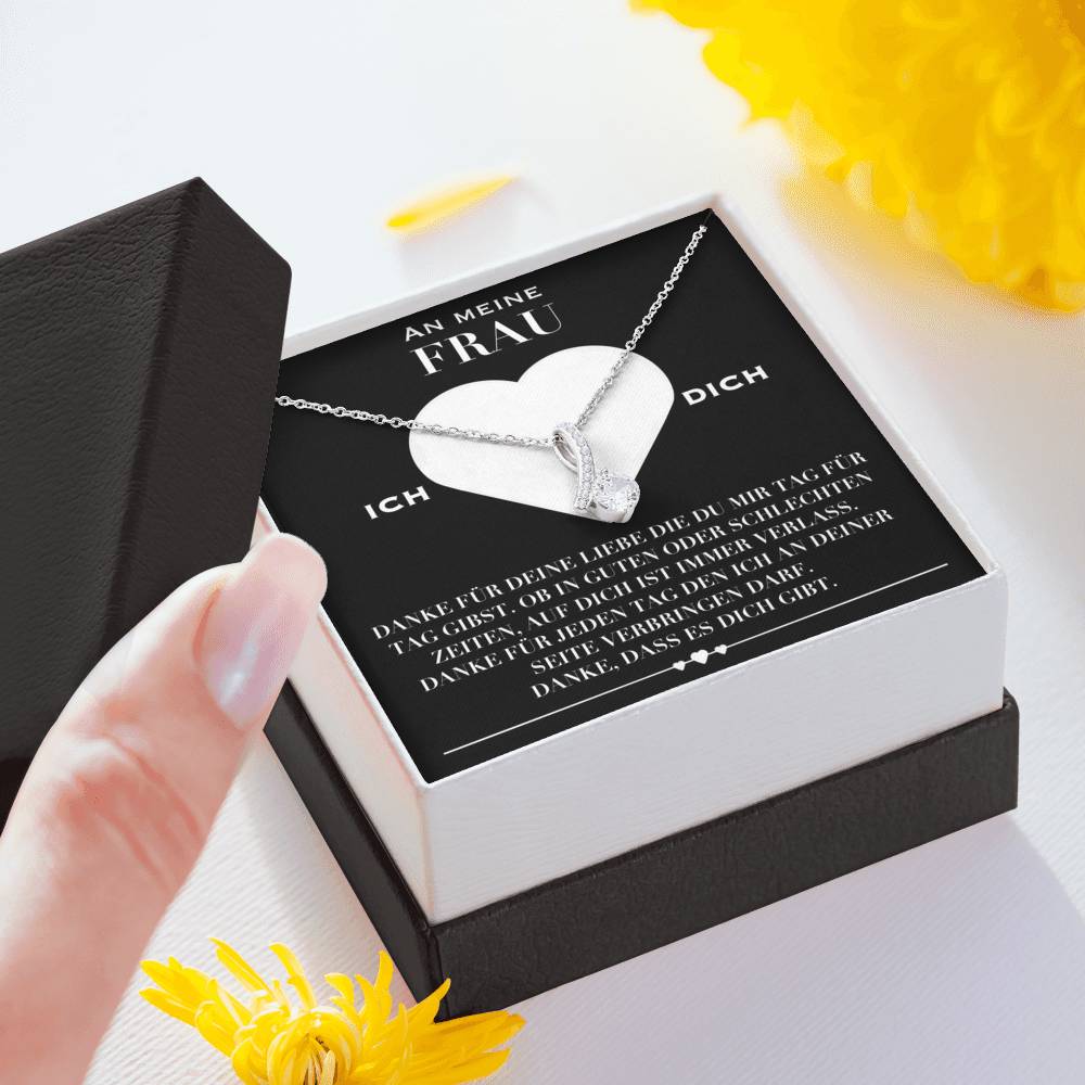 "An meine Frau" - Geschenk von Mann