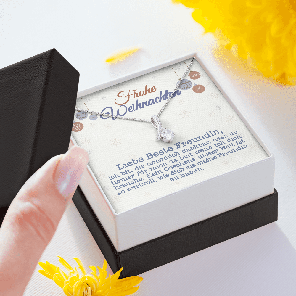 "An meine Beste Freundin" - Weihnachtsgeschenk