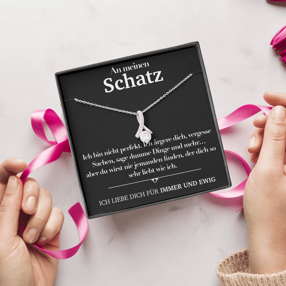 "An meinen Schatz" - Geschenk von Freund
