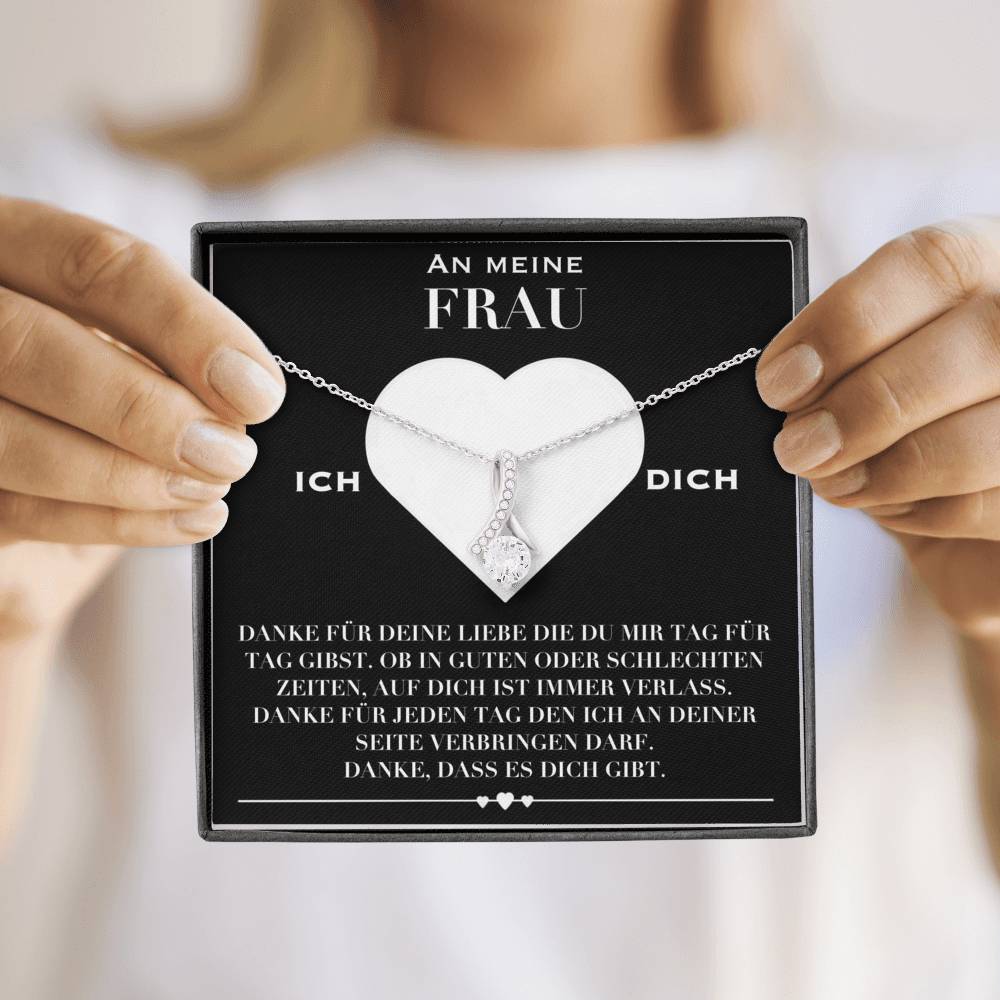 "An meine Frau" - Geschenk von Mann