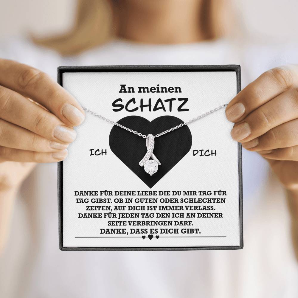 "An meinen Schatz" - Geschenk von Freund