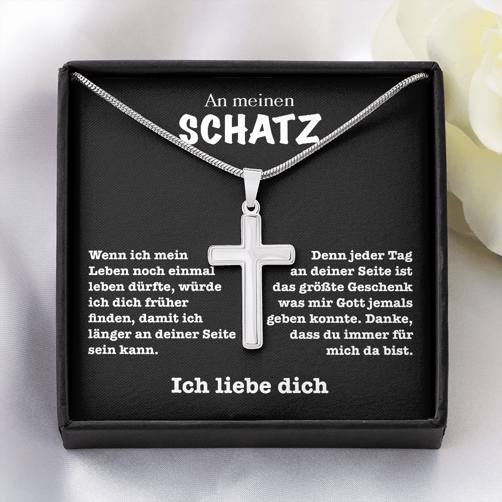 "An meinen Schatz" - Geschenk an Freund
