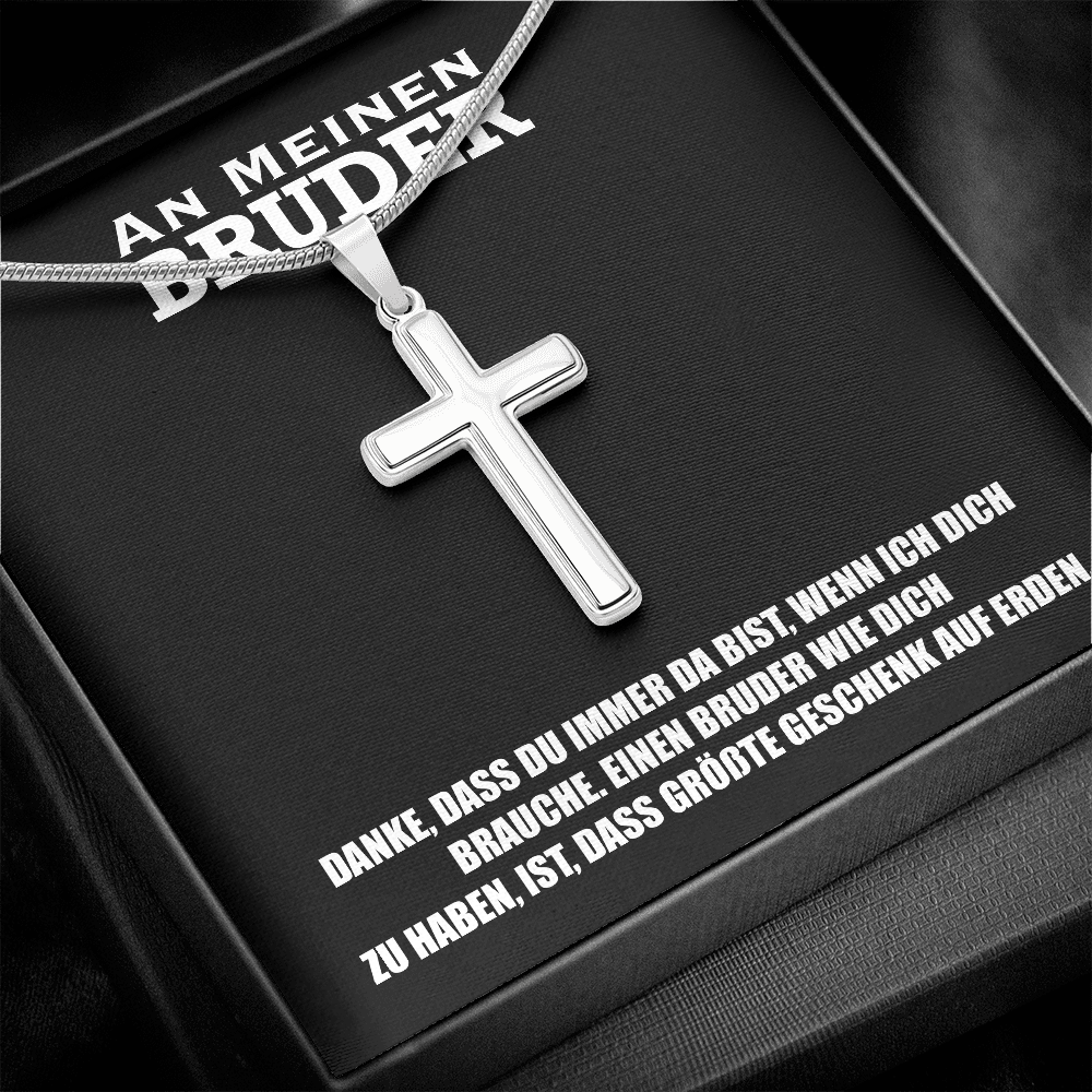 "An meinen Bruder" - Geschenk von Schwester