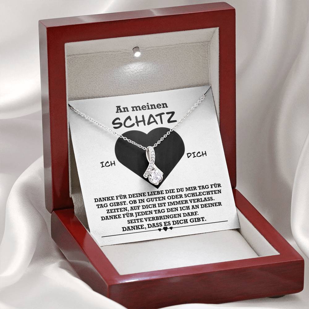 "An meinen Schatz" - Geschenk von Freund