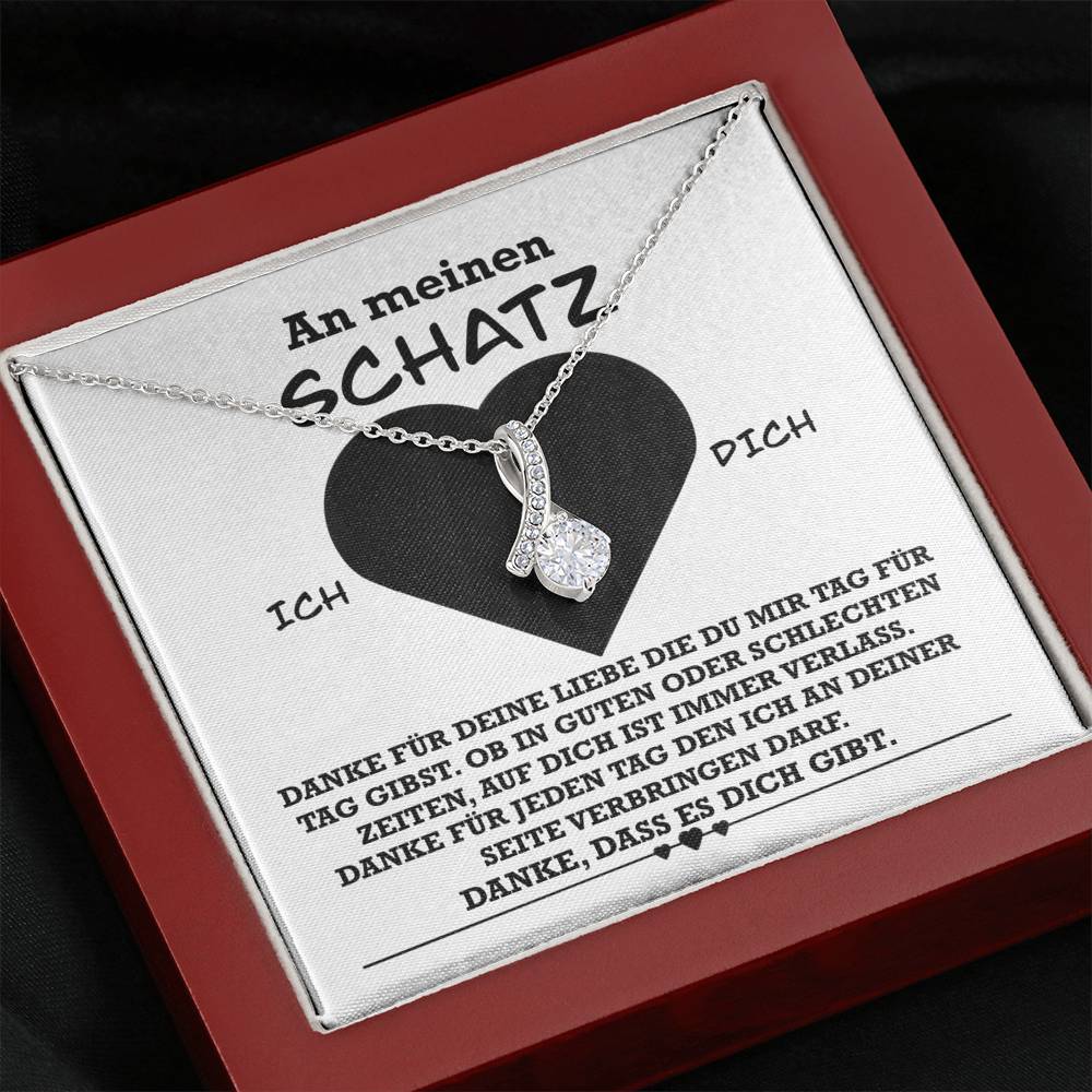 "An meinen Schatz" - Geschenk von Freund