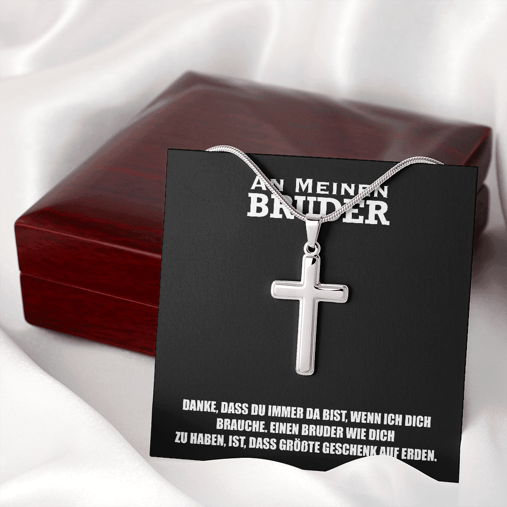 "An meinen Bruder" - Geschenk von Schwester