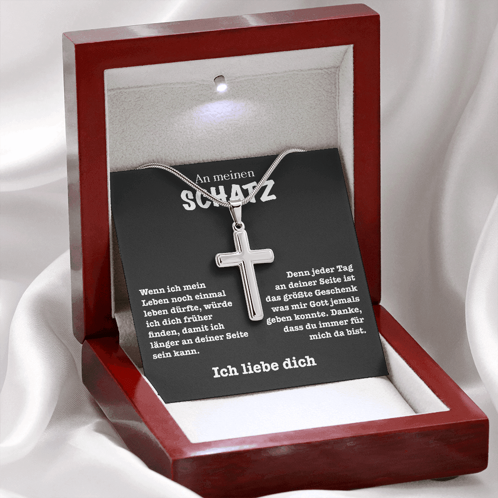 "An meinen Schatz" - Geschenk an Freund