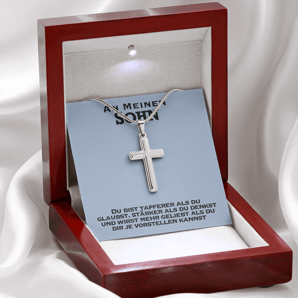 "An meinen Sohn" - Geschenk von Mutter