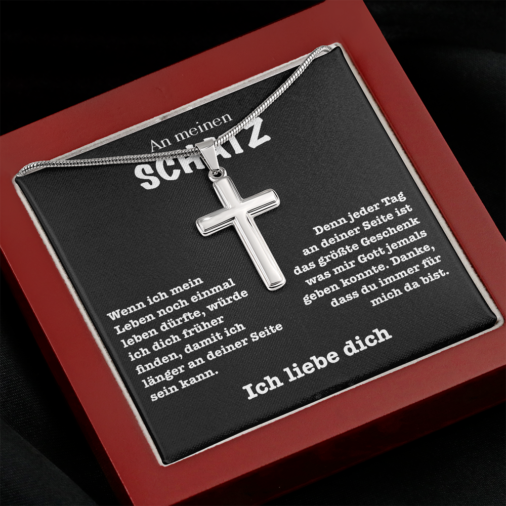 "An meinen Schatz" - Geschenk an Freund