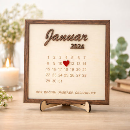 Valentinstag Geschenk "Our Special Date"